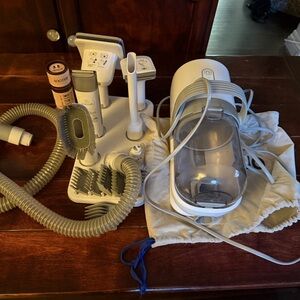 oneisall Dog Grooming Vacuum, Pet Grooming Vacuum with Clipper Nail Grinder, 1.5